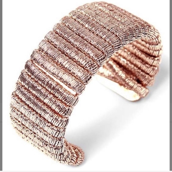 Rose Goldtone Treviso Cuff - Picture 1 of 1
